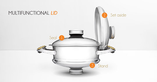 Zepter Cookware Multifunctional Lid